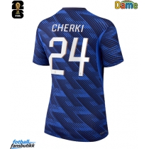Frankrike Rayan Cherki #24 Hjemmedrakt Dame VM 2026 Kortermet